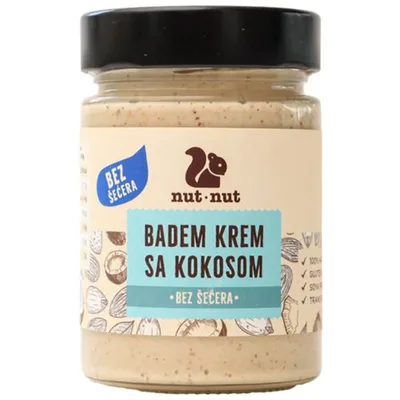 Namaz Badem Sa Kokosom Bez Dodatog Šećera 300 g