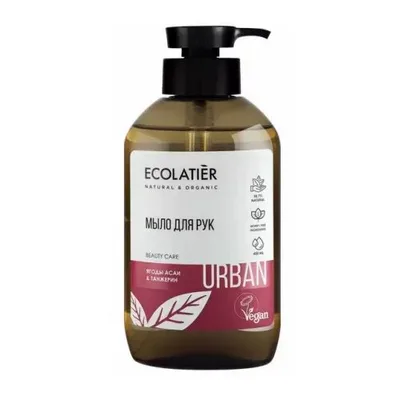 Ecolatier Tečni Sapun Za Meke Ruke Urban 400 ml