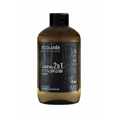 Ecolatier Gel Tuš Šamp 2in1 Energy Eclu 600 ml