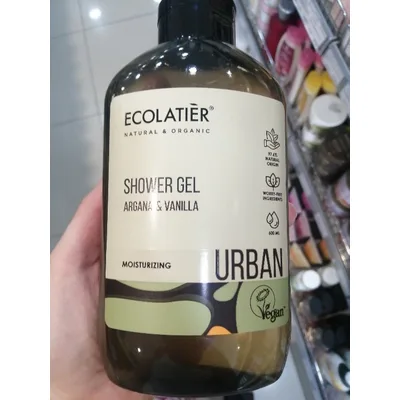 Ecolatier Gel Za Tusiranje Argana I Vanilla Urban 600 ml