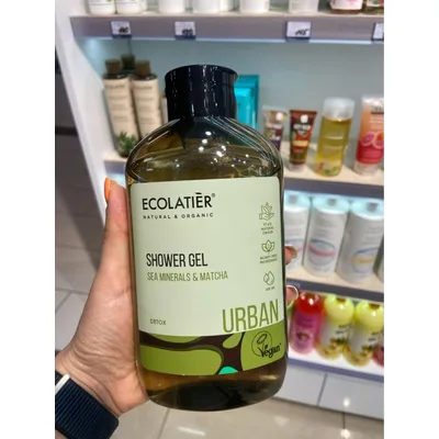 Ecolatier Gel Za Tuširanje Minerali Morasea I Matcha Urban 600 ml