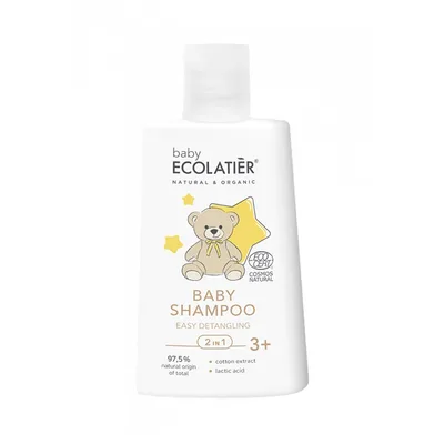 Ecolatier Šampon Baby 2-In-1 Lako Rasčešljavanje 3 250 ml