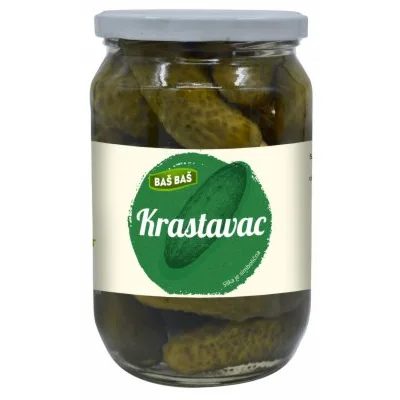 Krastavci Sečeni Baš Baš 680 g