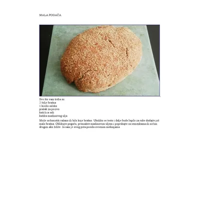 Pogacica Babica Mala Mladi Radnik 60 g