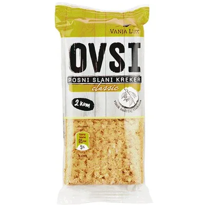 Krekeri Ovsi Classic Vanja Lux 40 g