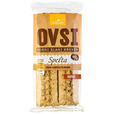 Kreker Posni Slani Spelta Ovsi 40 g