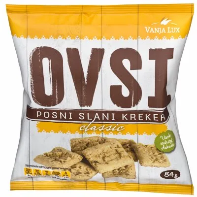 Krekeri Ovsi Mediterrane Vanja 84 g