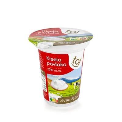 Pavlaka Kis.20% 400 Mlekara Glozane