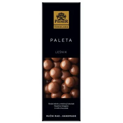 Dražeje Lešnik U Mlečnoj Čokoladi Premier 100 g