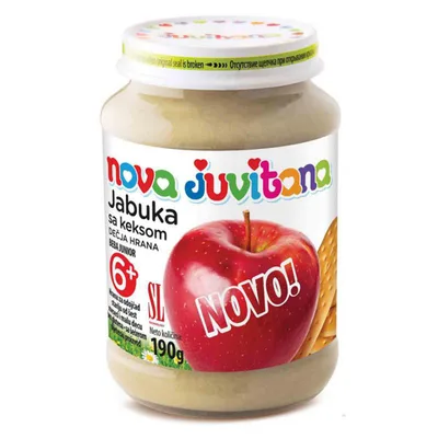 Kašice Jabuka Keks Sl 190 g