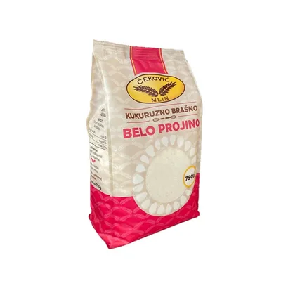 Brašno Kukuruzno Belo Projino Mlin Čeković 750 g