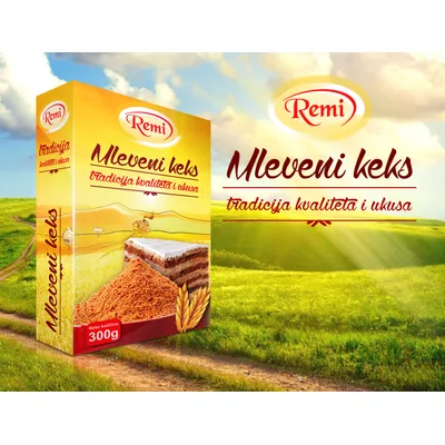 Keks Mleveni Tip Top 300 g