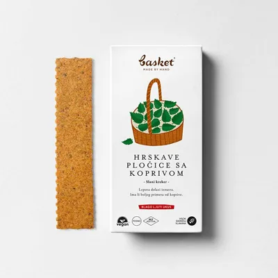 Pločice Hrskave Kopriva Basket 100 g