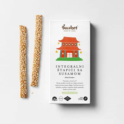 Štapići Integralni Susam Baske 100 g