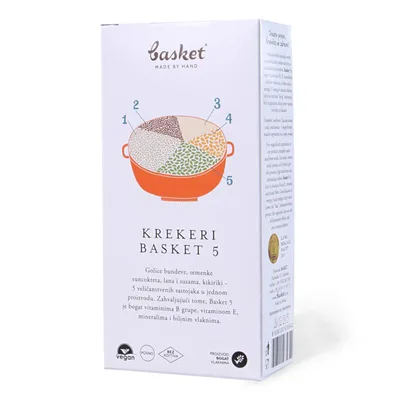 Kreker 5 Basket 90 g