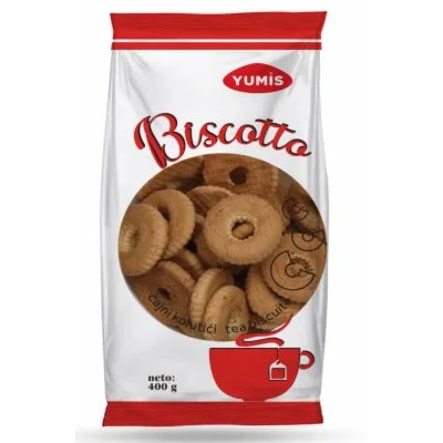 Čajni Kolutići Biscotto Yumis 400 g