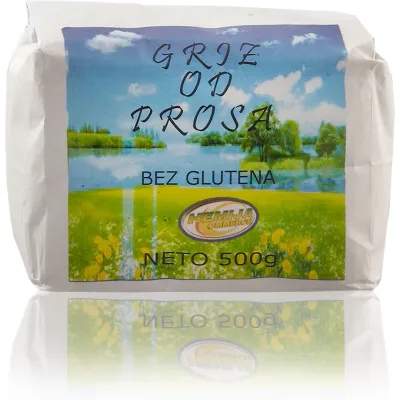 Griz Od Prosa Bez Glutena Hemija Commerc 500 g