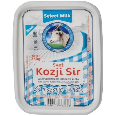 Sir Beli Kozji Select Milk 200 g