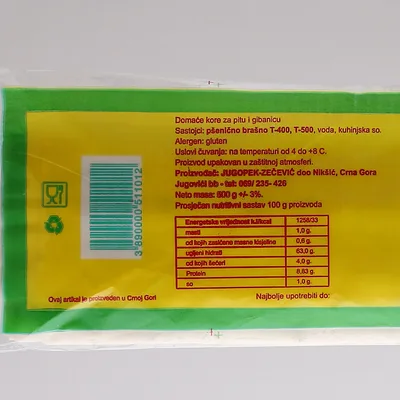 Kore Za Pitu Agro Jevtić 500 g