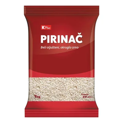 Biser Pirinac Okruglo Zrno Kozmetik Plus 1 kg