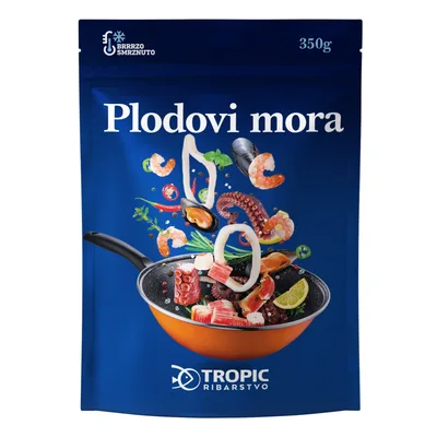 Smrznuti Plodovi Mora Tropic Trade 350 g