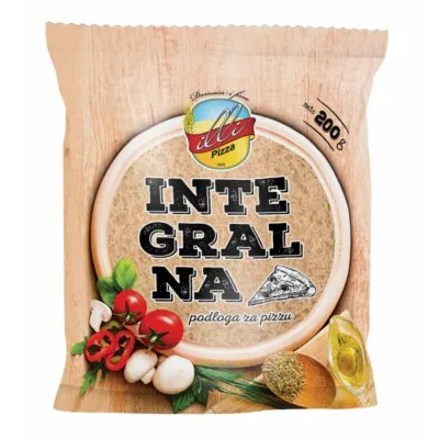 Smrznuta Podloga Za Pizzu Integralna Illi 200 g