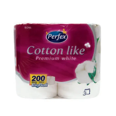 Papir Toalet Boni Perfex Cotton Like 3sl