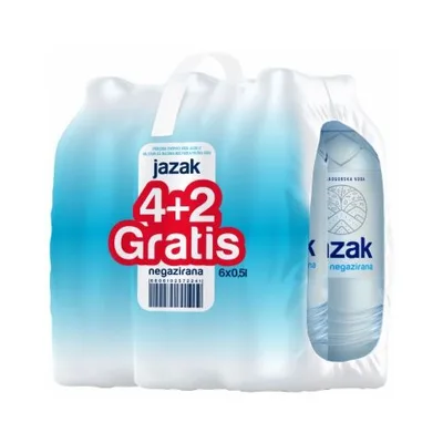 Jazak Negazirana Voda 4 2 Gratis 500 ml