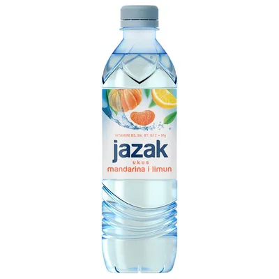 Jazak Vitamin B Mg Mandarina & Limun 500 ml