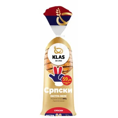 Hleb Pravi Srpski Ako Ako 350 g
