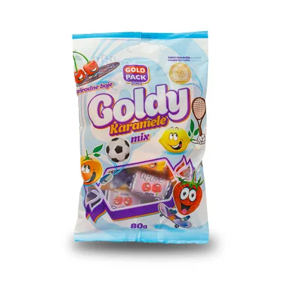Bombone Goldy Karamele Mix Gold 275 g