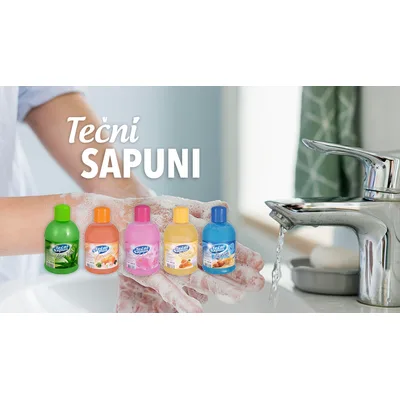 Sapun Teč Milk Honey Zvono1l D&n Sa 1 L