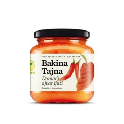 Kiselisi Ajvar Bakina Tajna Ljuti 550 g