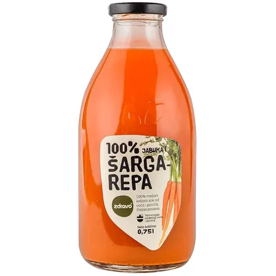 Zdravo Sok Šargarepa 750 ml