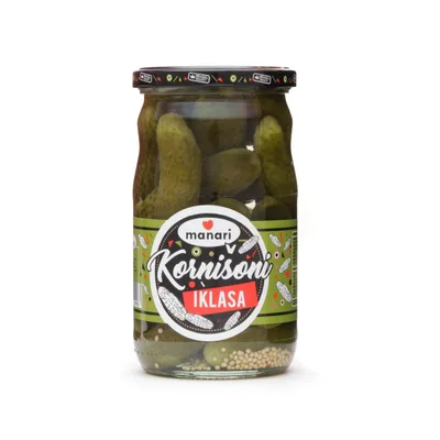 Kornišoni 3-6 Cm Manari 670 g