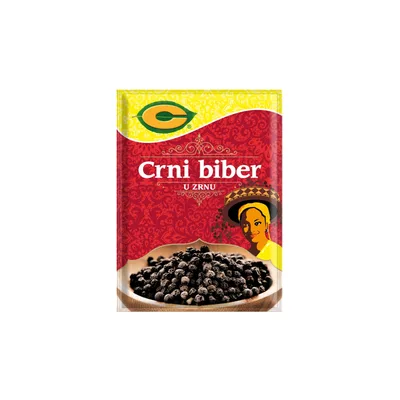 Biber Crni Zrno Flasica Malina 65 g
