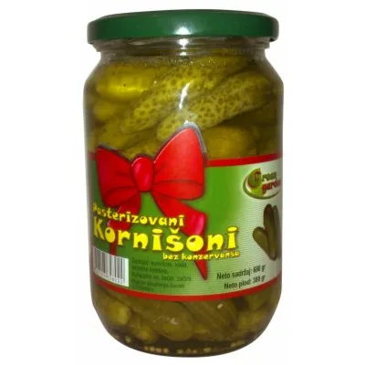 Krastavci Kornišoni Green Garden 680 g