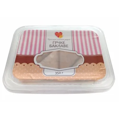 Baklave Grčke Slatko Srce F60x 350 g