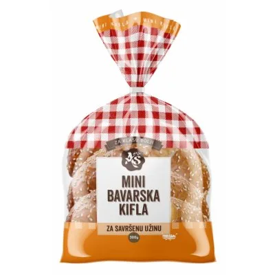 Pecivo Pekara As Mini Bavarska Kifla 300 g