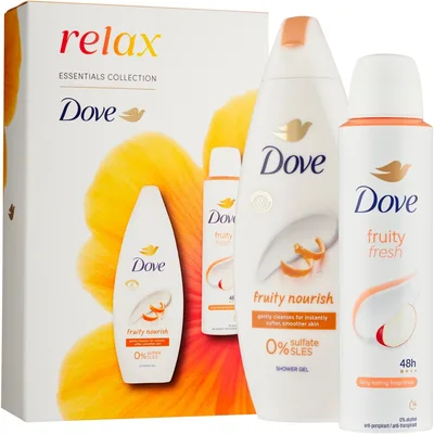 Dove Set( Deo Tus Gel Pufna) Rozi