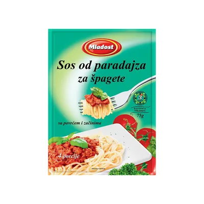 Sos Od Paradajza Za Špagete 75 g
