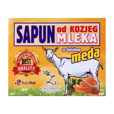 Sapun Od Kozjeg Mleka Med Zeljković F21x F60x F70x F1x 70 g