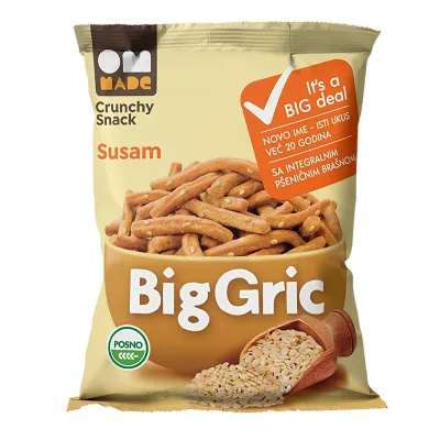 Integralni Grisini Sa Susamom