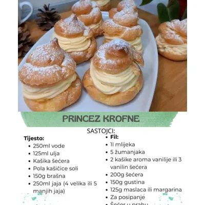 Princez Krofne Medeno Srce 300 g
