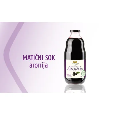 Negazirani Sok Aronija 1 L