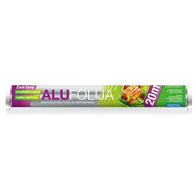 Alu Folija 20m Kristal