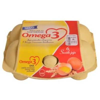 Jaja Omega 3 Eggi M 53-63 Klasa A