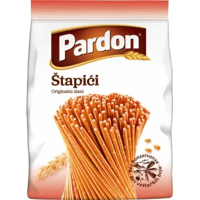 Štapići Pardon Slani Marbo 240 g