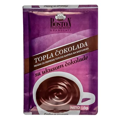 Boston Topla Cokolada -Kakao