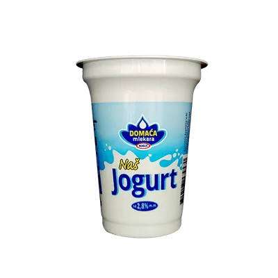 Jogurt Domaći 2,8% Mm Mlekara Homolje 1 L